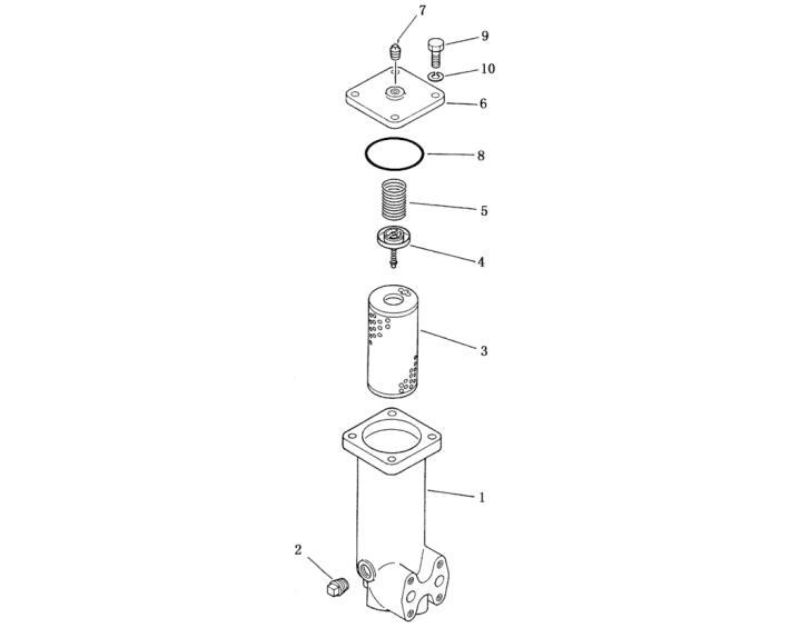 Shantui SD13 Steering Filter Element 10Y-76-03030