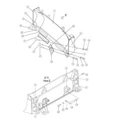 Shantui SD32 Semi-U Blade 171-82-01000