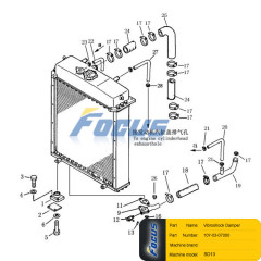 Shantui SD13 Vibroshock Damper 10Y-03-07000