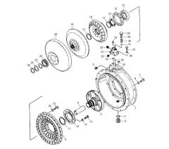 Shantui SD13 Torque Convertor Housing 10Y-11-00003