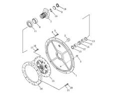 Shantui SD13 Damper Assebly 10Y-10-00000 10Y-10-10000