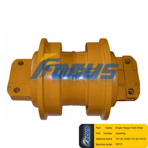 Shantui SD13 Single Flange Track Roller Assembly 10Y-40-10000 10Y-40-10100