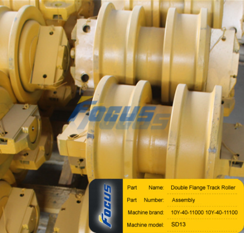 Shantui SD13 Double Flange Track Roller Assembly 10Y-40-11000 10Y-40-11100