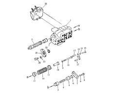 Shantui SD13 Ripper Hydraulic Control Valve Main Valve Assembly 16Y-60-11000 701-32-42001