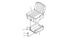 Shantui SD13 Seat 10Y-53B-00000 10Y-53B-20000