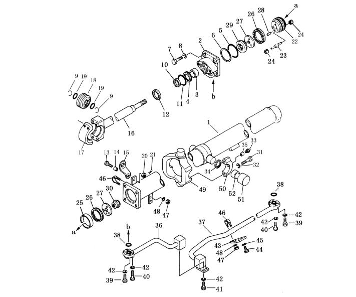 Shantui SD13 Blade Cylinder Assembly R.H 10Y-62-04000