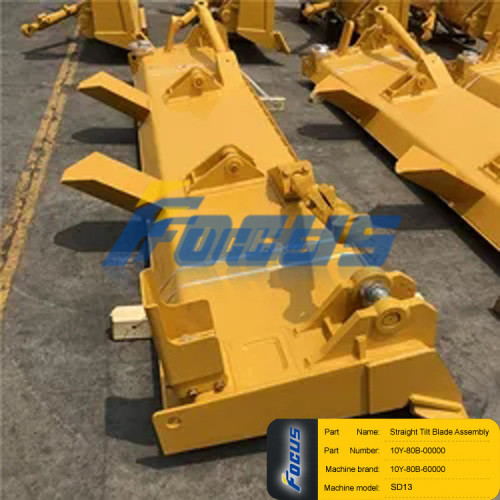 Shantui SD13 Straight Tilt Blade Assembly 10Y-80B-00000 10Y-80B-60000