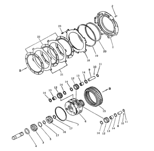 Shantui SD16 Parts wipers D2801-09510