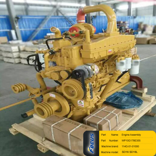 Shantui SD16 Engine Assembly WP10G178E355 114G-01-01000