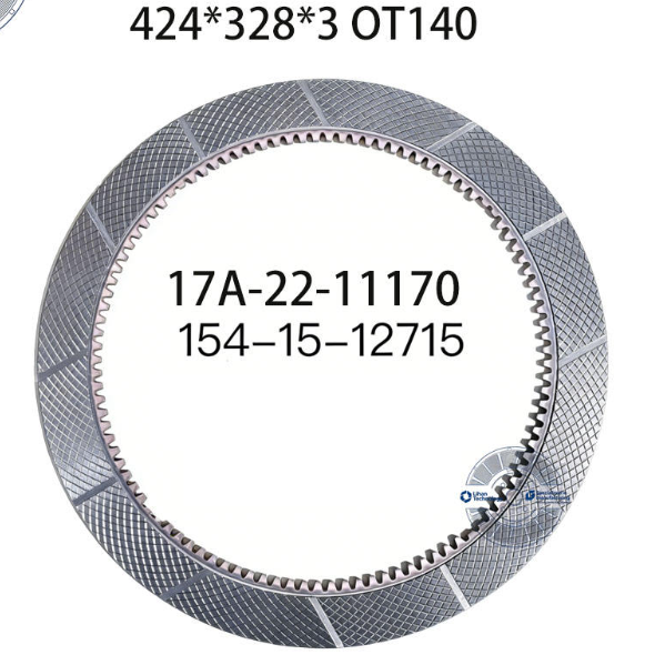 For 17A-22-11170 154-15-12715 Steel Disc Clutch Plate for Shantui SD16/SD22/SD32 for D155 Bulldozer Steering 1 Year Warranty