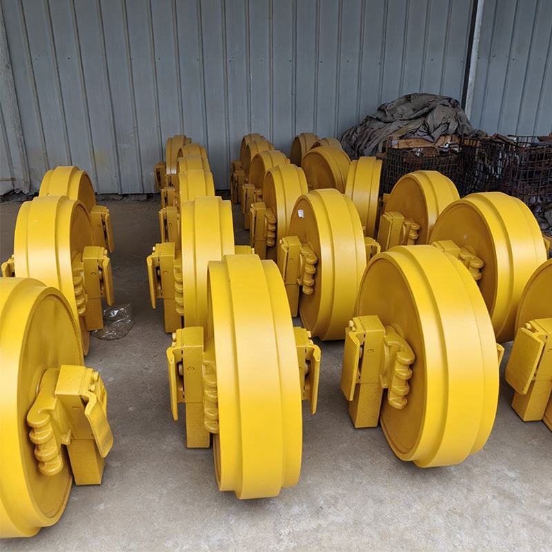 Suitable for Shantui SD16 SD22 SD32 and SD42 Front Tracked Bulldozers Bulldozer Front Idler Wheel