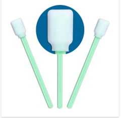 Cleanroom Rectangle Foam Swab with Sponge head Cleaning Swab Sticks for Solvent Format Inkjet Printer and Optical Equipment