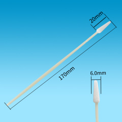 Disposable nylon urethra vaginal female gynecology cervical sterile sampling specimen collection swabs stick nylon flocked