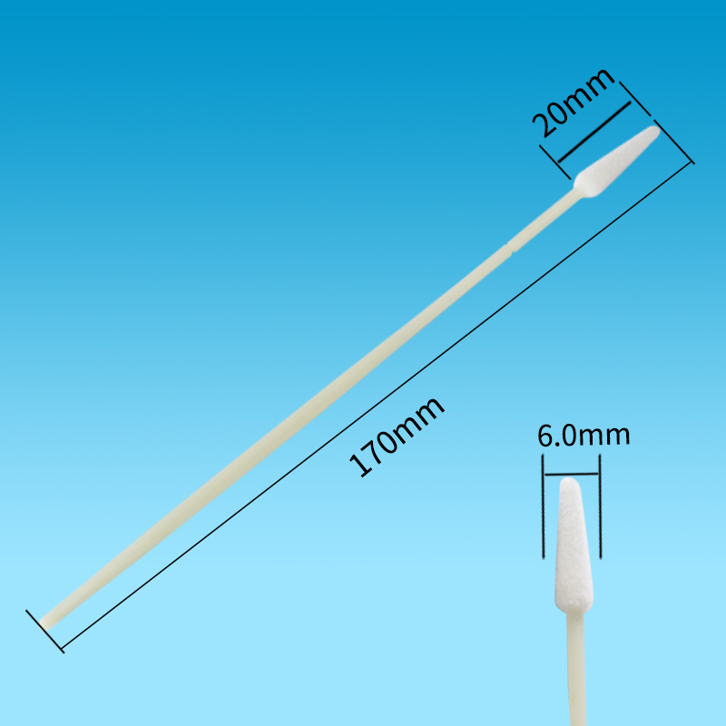 Disposable nylon urethra vaginal female gynecology cervical sterile sampling specimen collection swabs stick nylon flocked