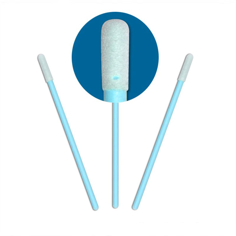 Flexible head Cleanroom foam swab for Keyboard Cleaning