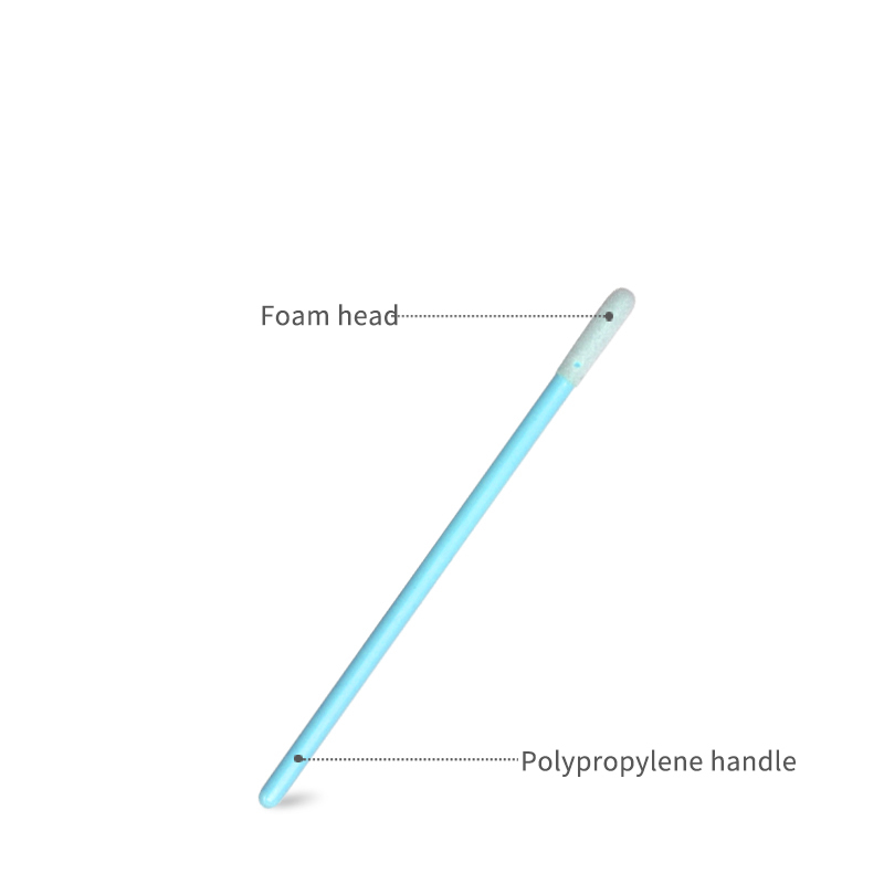 Flexible head Cleanroom foam swab for Keyboard Cleaning