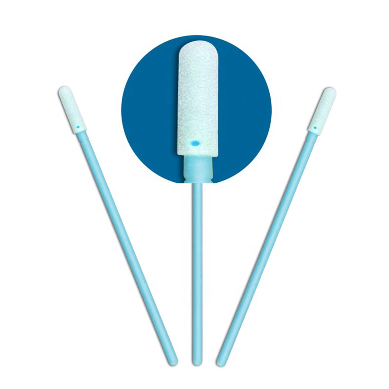 Cleanroom flexible small head foam swab for cleaning keyboards/electronics/devices
