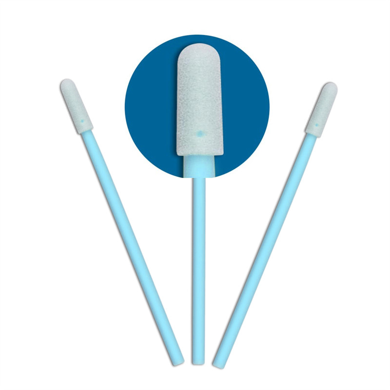 Polyurethane Handle Industrial Use Clean Sponge Foam Tip Swab For Keyboard