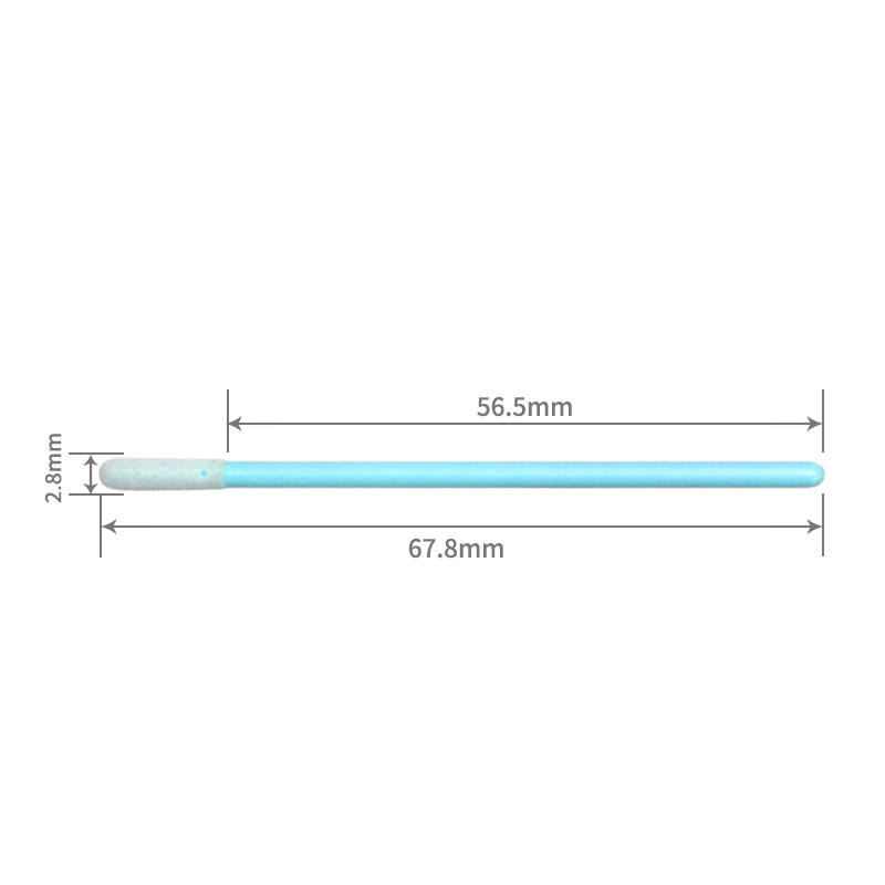 Flexible head Cleanroom foam swab for Keyboard Cleaning