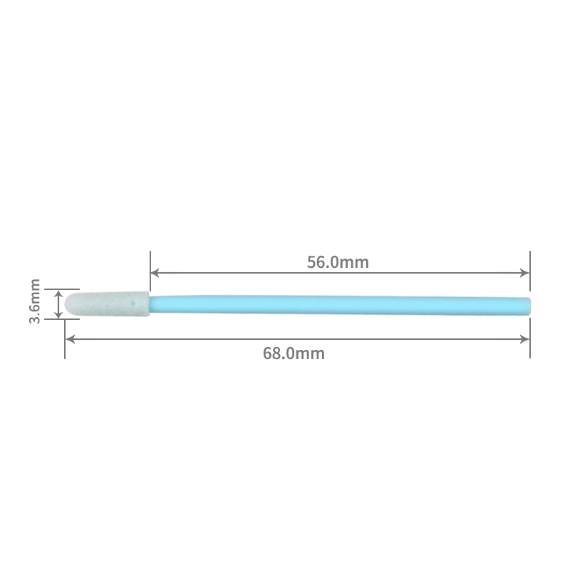 Polyurethane Handle Industrial Use Clean Sponge Foam Tip Swab For Keyboard