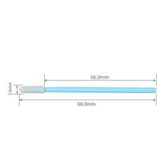 Polyurethane Handle Industrial Use Clean Sponge Foam Tip Swab For Keyboard