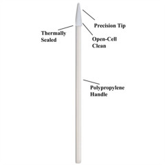 Factory Disposable Lint Free ESD Handle Sponge Foam Cleaning Clean Cleanroom Swab for Keyboard