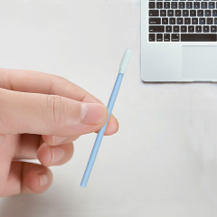 Keyboard Optic Lens Microscope Electronics Cleaning Small Round Tip Double Layer Polyester Dacron Swab