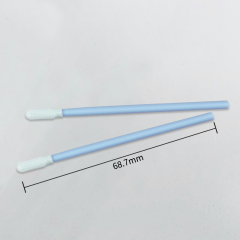 Keyboard Optic Lens Microscope Electronics Cleaning Small Round Tip Double Layer Polyester Dacron Swab