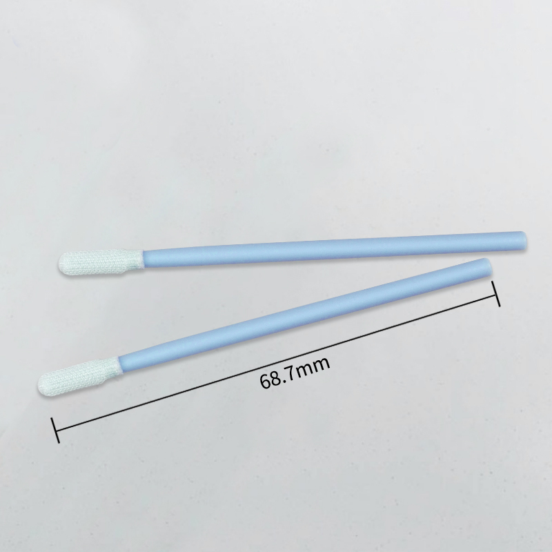 Keyboard Optic Lens Microscope Electronics Cleaning Small Round Tip Double Layer Polyester Dacron Swab