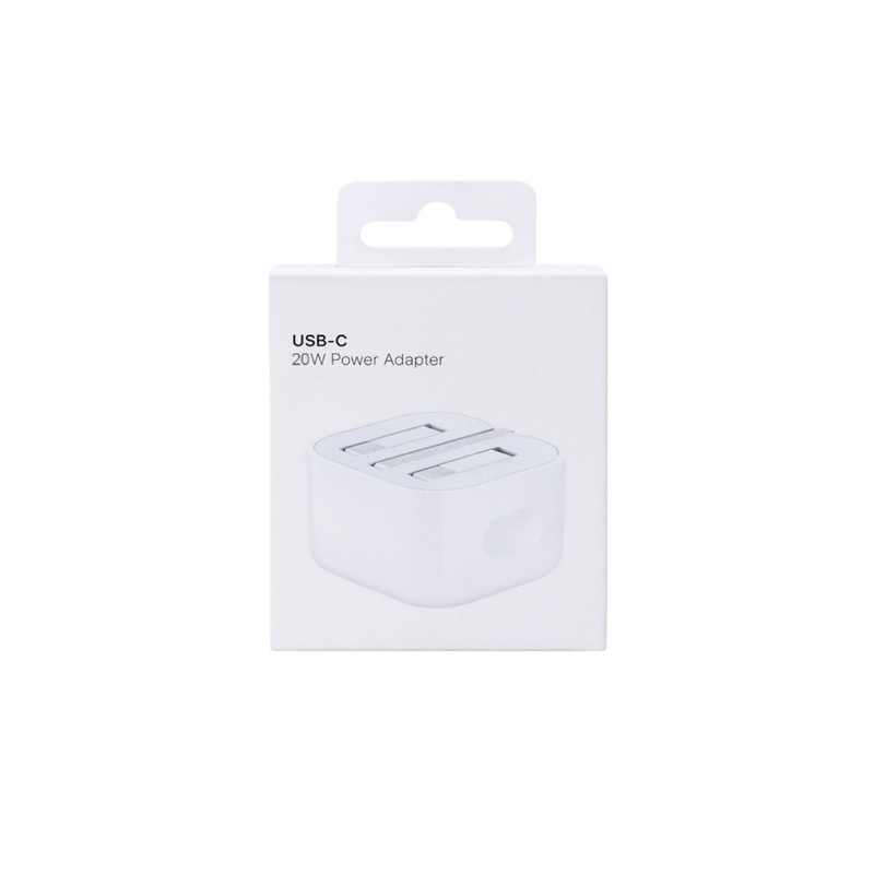 PD 20W USB-C C Type Fast Charging Adapter UK Plug For iPhone iPad Mac