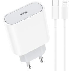 Usb C Charger For Apple iPad For iPhone Usb C Lightning Adapter Fast Charging For iPhone Charger With Usb C Lightning Cable 1M Sets Apple Mfi Certified