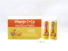 Vitamin C+Ca effervescent tablets