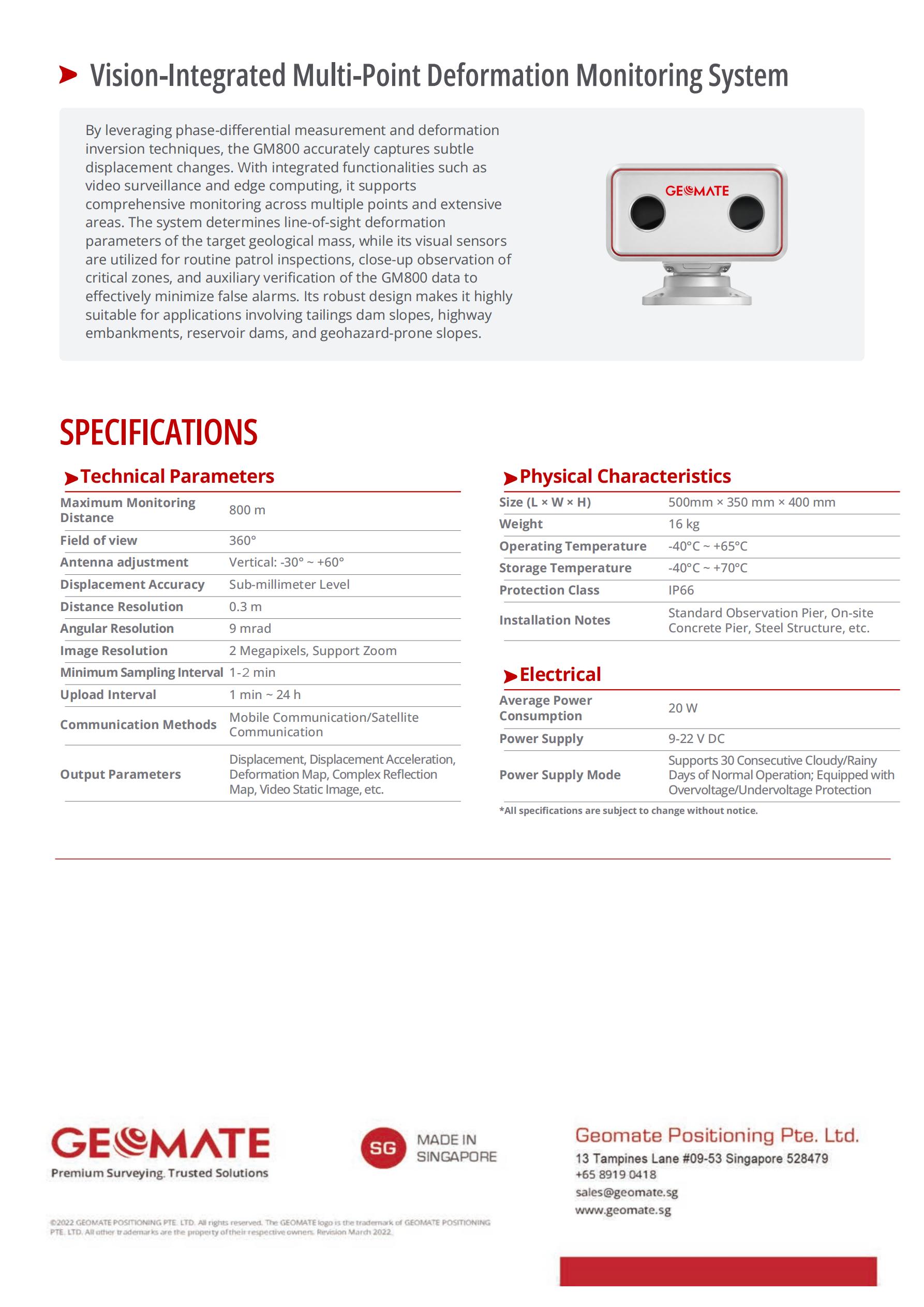 Vision-Integrated Multi-Point Deformation Monitoring System