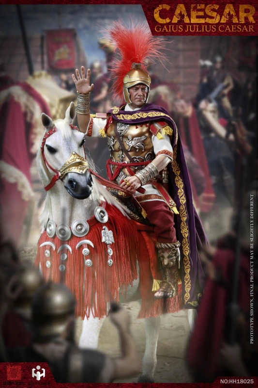 HHMODEL x HAOYUTOYS 1/6 帝国军团- 凯撒大帝 豪华版/单人版/人马套装 / HHMODEL X HAOYUTOYS 1/6 Imperial Legion - Julius Caesar Deluxe/Single Edition/Centaur Set