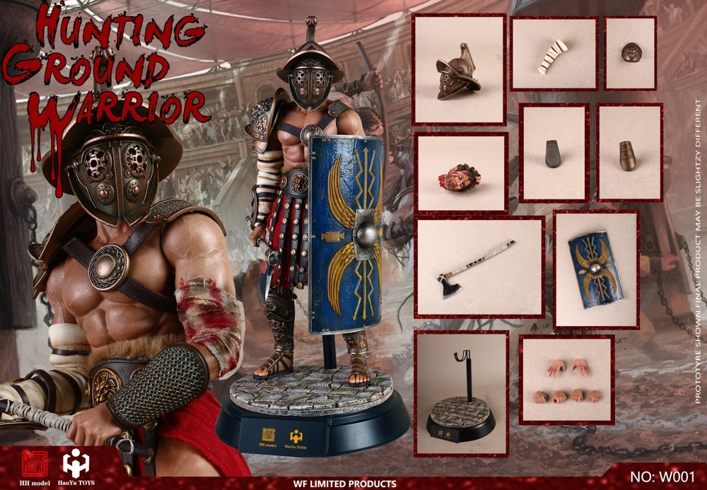 HHMODEL & HAOYUTOYS 1/6  狩猎场斗士  -（上海WF2020会场限定版）/ HHMODEL & HAOYUTOYS 1/6   Hunting ground fighter - (Shanghai WF2020 Limited Edition)
