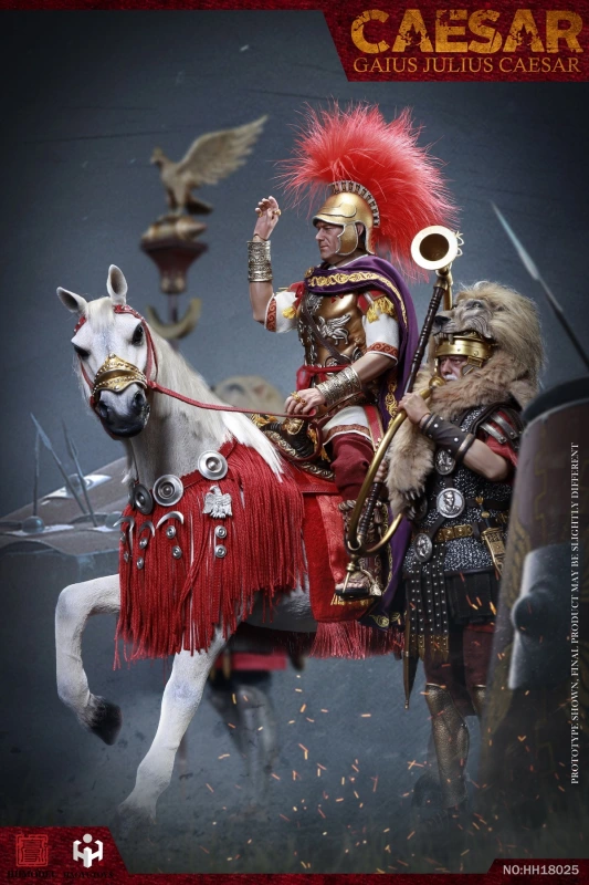 HHMODEL x HAOYUTOYS 1/6 帝国军团- 凯撒大帝 豪华版/单人版/人马套装 / HHMODEL X HAOYUTOYS 1/6 Imperial Legion - Julius Caesar Deluxe/Single Edition/Centaur Set