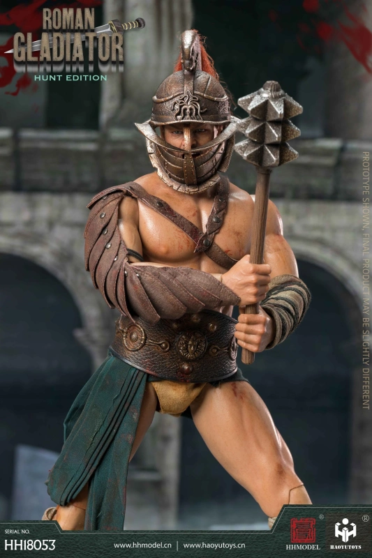HHMODEL & HAOYUTOYS新品：1/6 帝国军团系列- 罗马角斗士【狩猎版】HH18053 / HHMODEL & HAOYUTOYS New product: 1/6 Empire Legion series - Roman Gladiators [Hunting version] HH18053