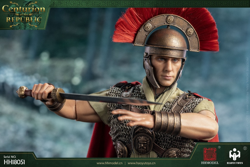 HHMODEL & HAOYUTOYS 新品：1/6帝国军团 - 十三军团百夫长 (HH18051） / HHMODEL & HAOYUTOYS New Product: 1/6 Imperial Legion - 13th Legion Centurion (HH18051)