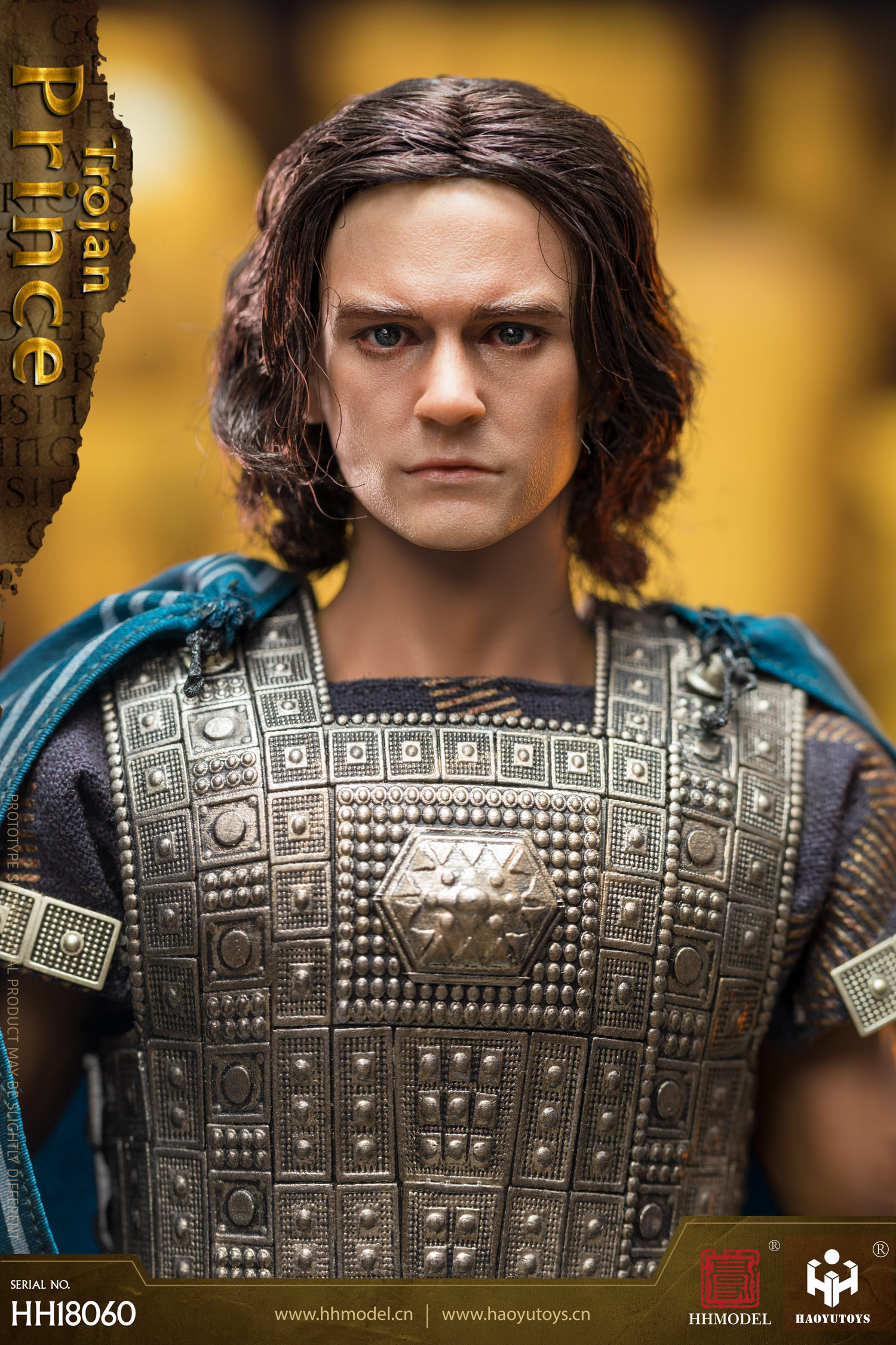 HHMODEL & HAOYUTOYS 1/6 帝国军团-特洛伊王子可动人偶