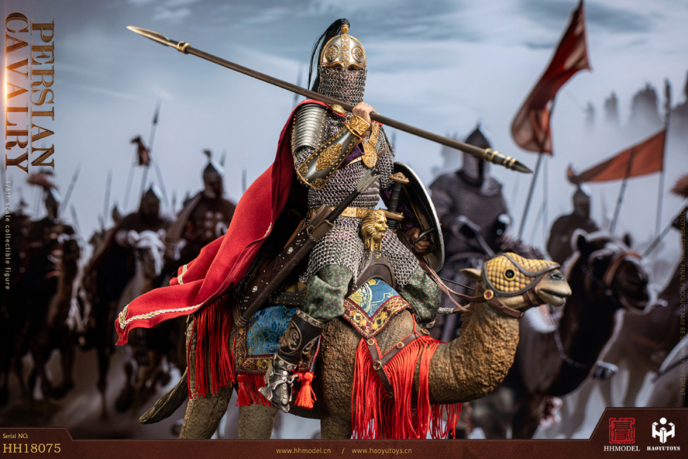 HHMODEL & HAOYUTOYS 新品：1/6 帝国军团-波斯重骑兵/骆驼坐骑 可动人偶