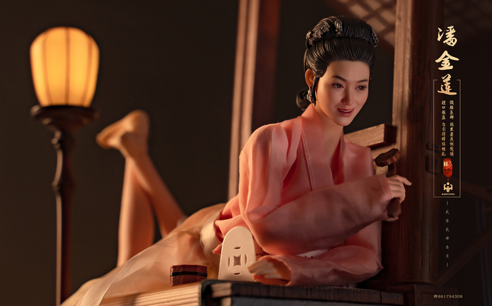 HEBE STUDIO联名HAOYU TOYS  1/6新品：古风名著系列可动人偶——潘金莲