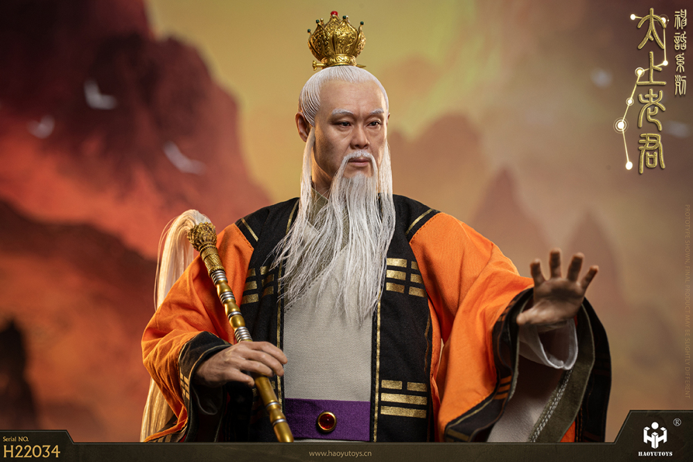 HAOYUTOYS 新品：中国神话系列--太上老君  可动人偶 （NO:H22034)