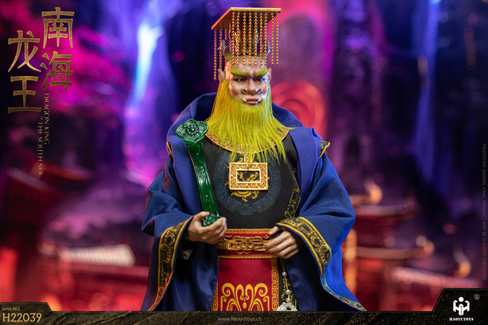 HAOYUTOYS 新品：1/6 神话系列-南海龙王 可动人偶(NO:H22039)