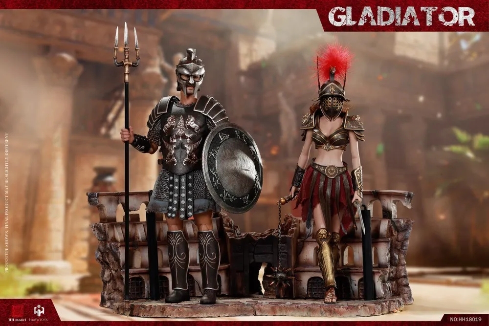 HHMODEL & HAOYUTOYS 1/6 帝国军团 - 帝国角斗士,帝国女斗士 -多个版本 可动人偶