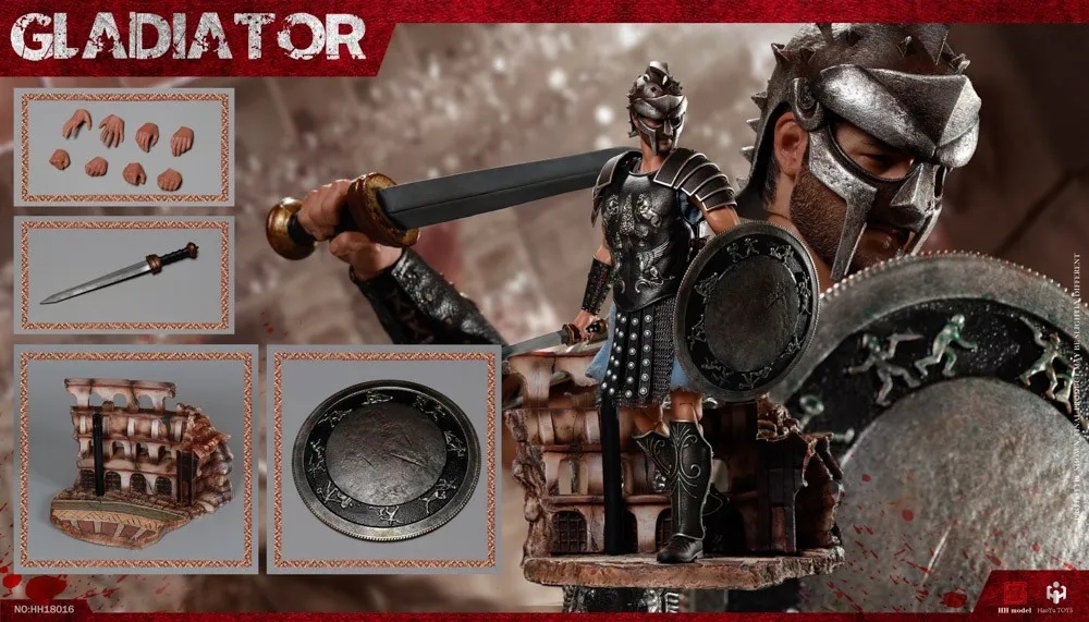 HHMODEL & HAOYUTOYS 1/6 帝国军团 - 帝国角斗士,帝国女斗士 -多个版本 可动人偶
