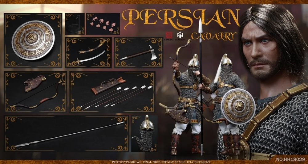 HHMODEL x HAOYUTOYS 1/6 帝国军团 - 波斯骑兵 单人/豪华/套装/战马 可动人偶