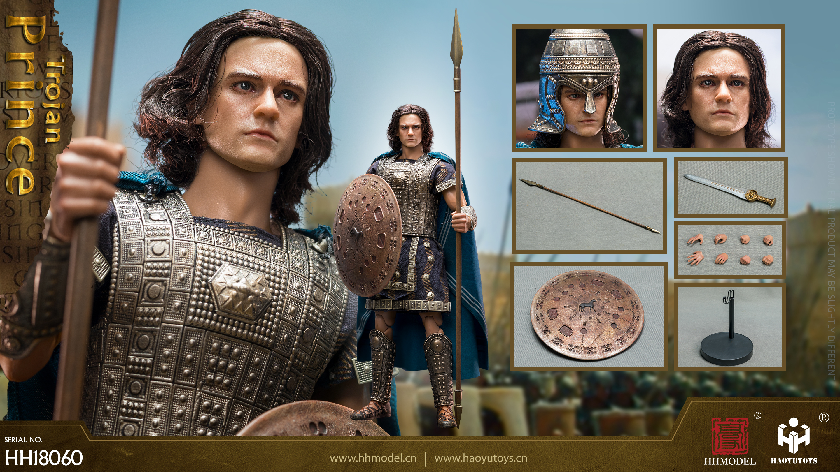 HHmodel x HaoYuTOYS 1/6 帝国軍団 トロイ王子 HHmodel x HaoYuTOYS 1/6 帝国軍団 トロイ王子 フィギュア専門店