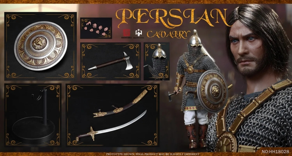 HHMODEL x HAOYUTOYS 1/6 帝国军团 - 波斯骑兵 单人/豪华/套装/战马 可动人偶