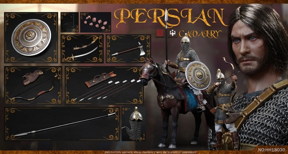 HHMODEL x HAOYUTOYS 1/6 帝国军团 - 波斯骑兵 单人/豪华/套装/战马 可动人偶