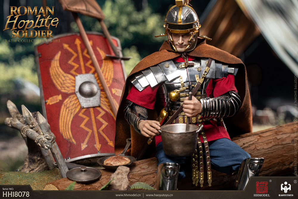 【全款预售】HHMODEL & HAOYUTOYS 新品：1/6 帝国军团-重装步兵重制版 可动人偶